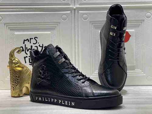 1159250PHILIPHILIPP PLEIN Scarpe alte da uomo nuove alla moda 3844