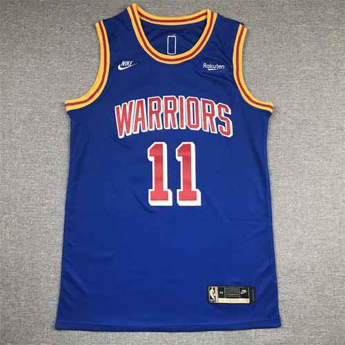 75° anniversario 22 Season Warriors 11 Thompson Blue