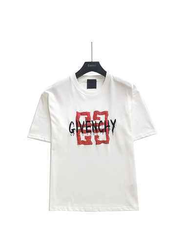 Givenchy Givenchy 2023 Nuova maglietta casual a maniche corte con stampa in schiuma consigliata