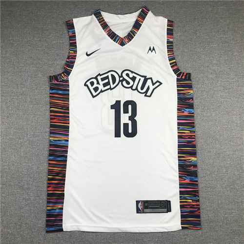 Stagione 2021 Nets 13 Harden White City Edition