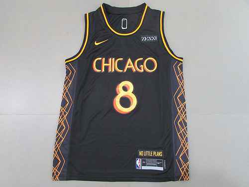 21 Season Bulls 8 Latin City Edition Nero