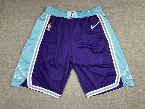 Pantaloni New Star Purple City Edition dei Lakers della 22a stagione