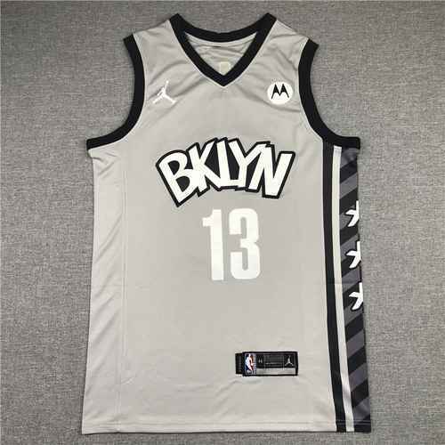 21 Season Nets 13 Harden Grey Nuovo marchio di sponsorizzazione