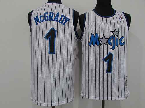 Magic 1 McGrady retrò bianco