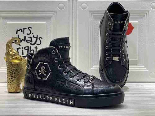 1159250PHILIPHILIPP PLEIN Scarpe alte da uomo nuove alla moda 3844