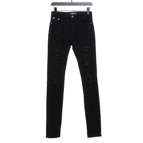 Pants AMIRI Black Diamond Black Cow Basic Jeans