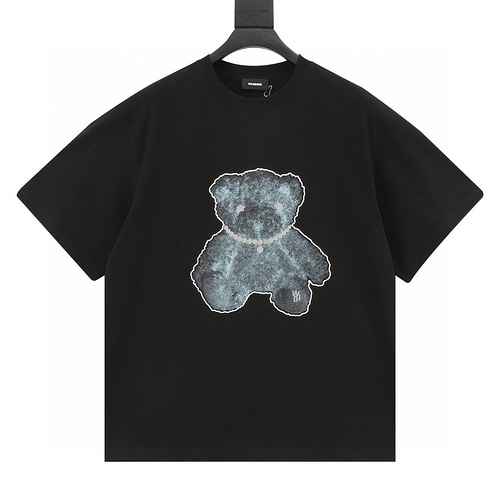 WE11DONE Glow Necklace Little Bear Print Short Sleeve