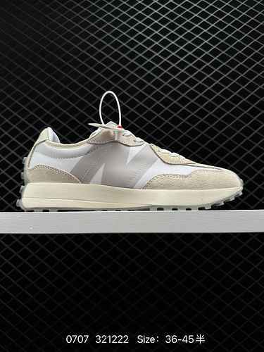 The 110 NB New Balance MS327 series retro casual sports jogging shoes for men and women are designed