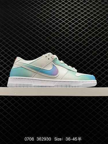 Le 5 scarpe da tavola basse Nike Dunk Low Nike SB blu sfumate bianche antiscivolo e ammortizzanti so