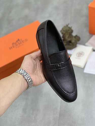 Scarpa da uomo Hermes Codice 0710B90 Taglia 3845 45 personalizzabile