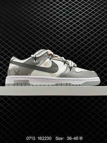 5 Nike Dunk Low retro Panda Trick Universe Exploration Star Trek Panda Low Top Plank Scarpe in bianc