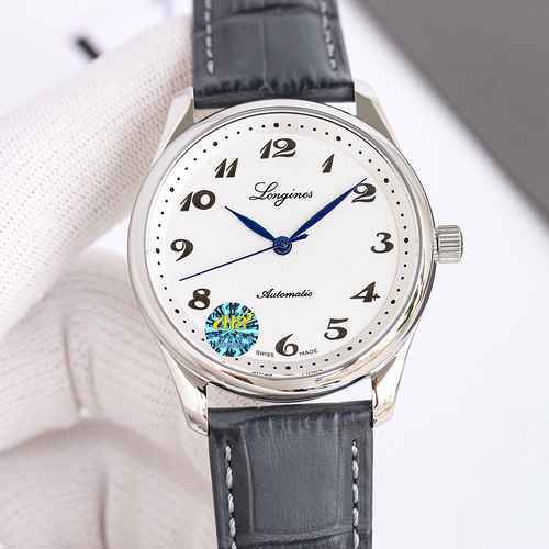 Orologio Longines da uomo con movimento meccanico originale completamente automatico, cassa in accia