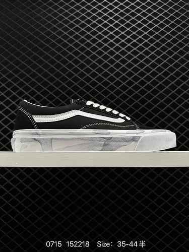 9 Vans vintage classic Old Skool black retro street men's and women's board shoes Craft: Vulcanized: