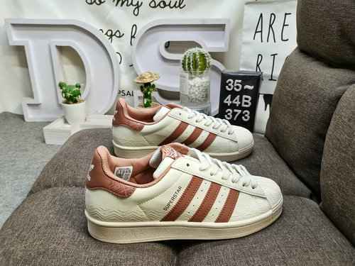 373DAdidas Clover Originals Superstar Shell Head Classico Versatile Scarpe da tavolo sportive casual