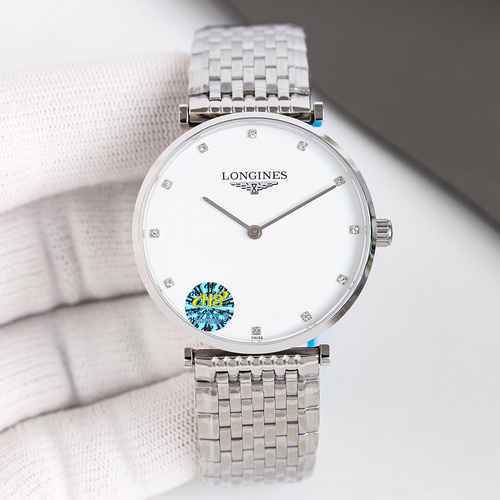 Orologio Longines da uomo con movimento meccanico originale completamente automatico, cassa in accia