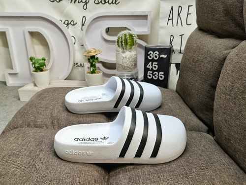 535DAdidas Adiane Slide Sandali e pantofole Baotou da uomo e da donna Coconut Wind Beach Wading Vers