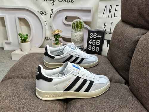 386D qualità aziendale vera mezza taglia adlidas origini Gazelle Indoor scarpe da ginnastica basse l