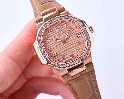 Patek Philippe Orologio da donna Orologio abbinato al movimento meccanico originale completamente au