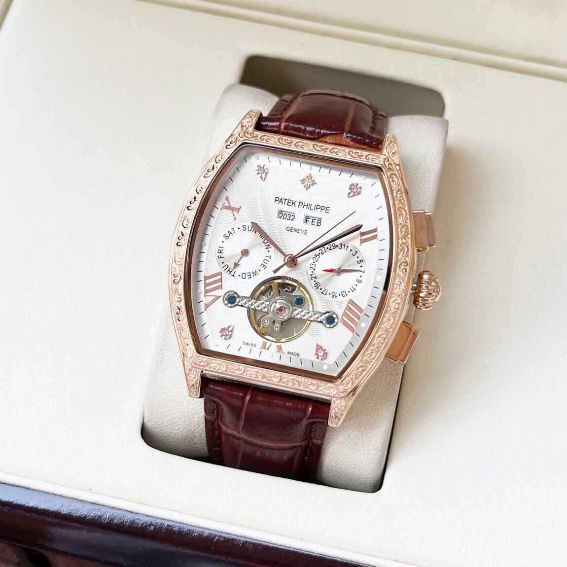 Patek Philippe Orologio da uomo abbinato al movimento meccanico originale completamente automatico C