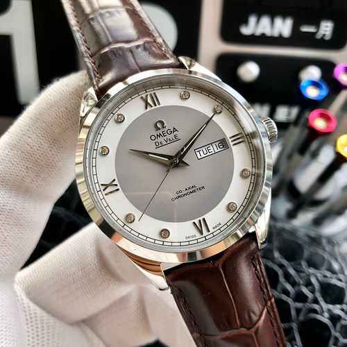 Omega Watch Orologio da uomo abbinato al movimento meccanico originale completamente automatico Cass