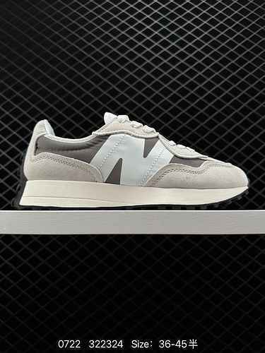 Le scarpe da jogging sportive casual retrò della serie 120 New Balance MS327 a livello aziendale han