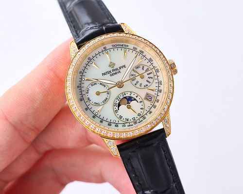 Patek Philippe Orologio da donna Orologio abbinato a movimento meccanico originale completamente aut