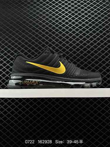 4 Livello aziendale Nike NK Air Max 27 mesh cuscino d'aria a tutta lunghezza scarpe da jogging casua