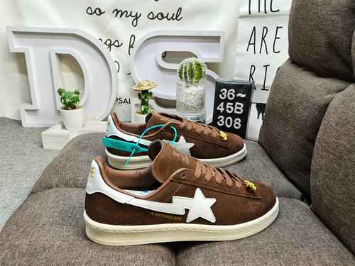 308D Origini Adidas x A BATHING APE Campus 80° anniversario del 20° anniversario della cooperazione 