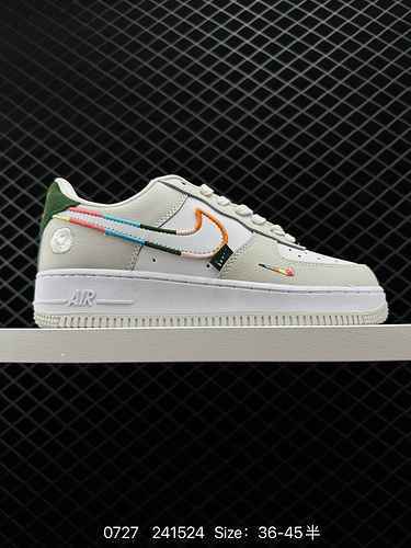 2 Nike Air Force Low Air Force One Scarpe da ginnastica casual versatili La morbida ammortizzazione 