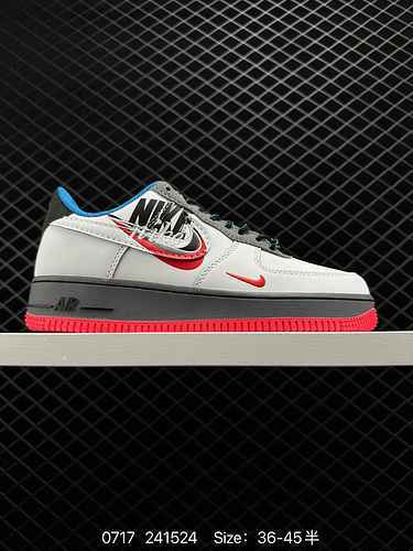 2 Nike Air Force Low Sneaker casual bassa Air Force One Le prestazioni di ammortizzazione morbida ed