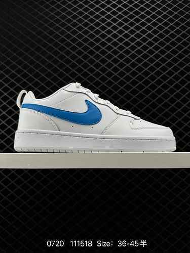 9 Scarpe da tavolo sportive casual NIKE Court Borough Low 2 FP Scarpe da tavolo sportive casual tras