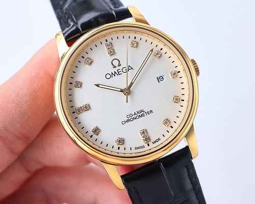 Omega Watch Orologio da uomo abbinato al movimento meccanico originale completamente automatico Cass