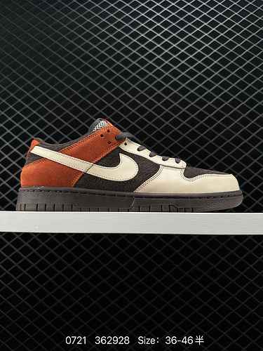 4 Nike Dunk Low Sneakers SB Series Classic Versatile Casual Sneakers Con la linguetta più spessa, il