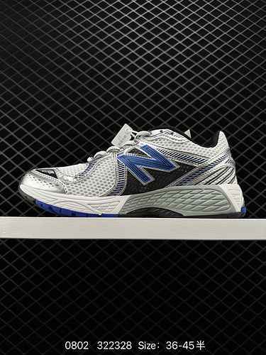 140 NB New Balance ML860 Series Vintage Dad Style Casual Sports Jogging # Featuring Leather Panel Br