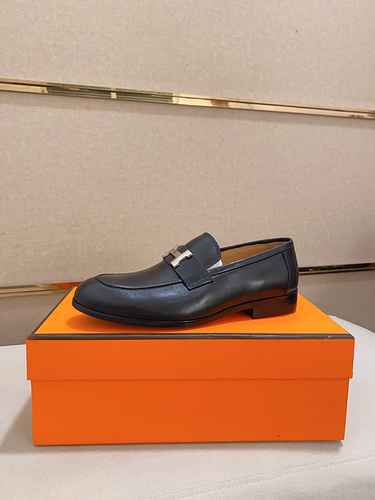 Scarpa da uomo Hermes Codice 0812C40 Taglia 3844 45 personalizzata senza reso senza cambio