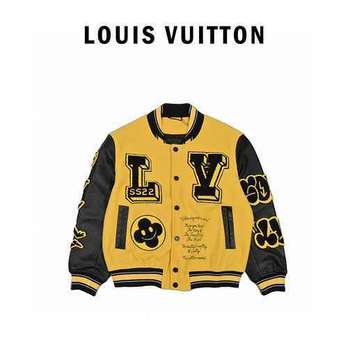 Louis VuittonLouis Vuitton 21Fw Lettera Logo Cappotto da baseball