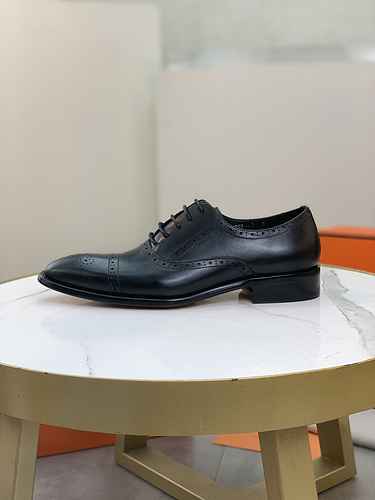 Codice scarpa uomo Hermes 0809E20 Taglia 3944 45 personalizzato non reso non cambio Suola in cuoio