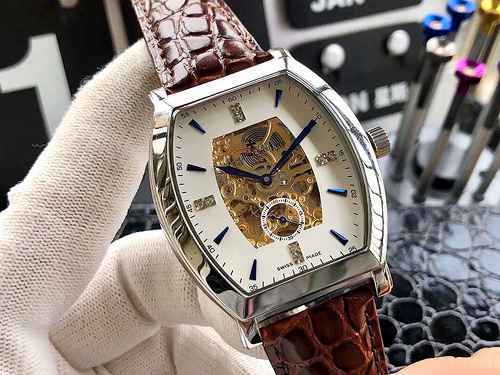 Jiangshi Danton Watch Orologio da uomo abbinato al movimento meccanico originale completamente autom