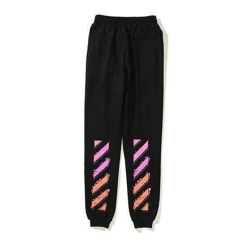 Pantaloni sanitari con stampa graffiti Marker OFF WHITE versione alta