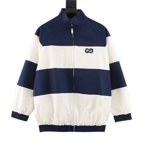 G Family Embroidery GG Spliced Charge Coat