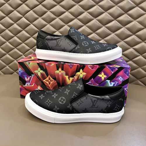 LV Men's Shoe Code: 0313B10 Size: 38-44