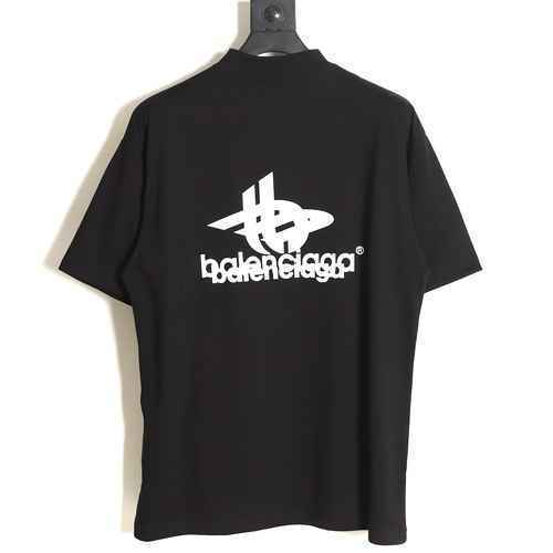 Balenciaga Balenciaga 23SS Maglietta a maniche corte con lettera sovrapposta