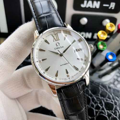 Omega Watch Orologio da uomo abbinato al movimento meccanico originale completamente automatico Cass