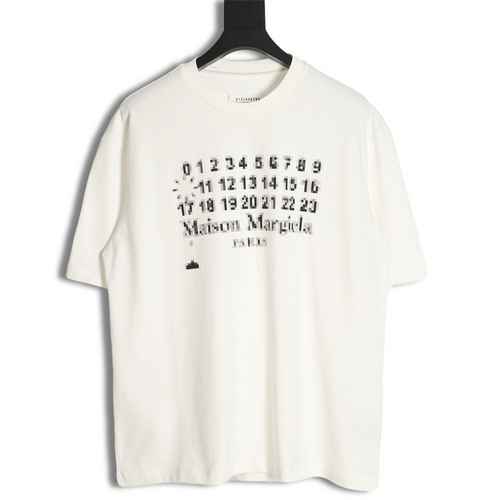 Maglietta a maniche corte Maison Martin Margiela MM6 Mosaic Calendar