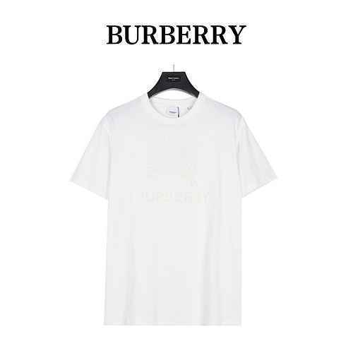 BurberryTshirt a maniche corte ricamata con asciugamano con logo Burberry 23ss Warhorse