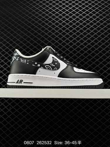 6 Autunno e inverno Nuovo prodotto Grado aziendale Nike Air Force Low 7 Fiore di anacardi in bianco 