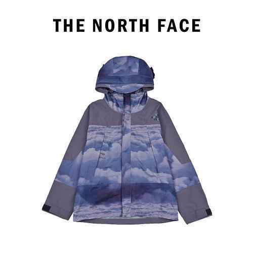 Cappotto antivento impermeabile da uomo con marchio NorthFaceX CLOT North SpringSummer Co