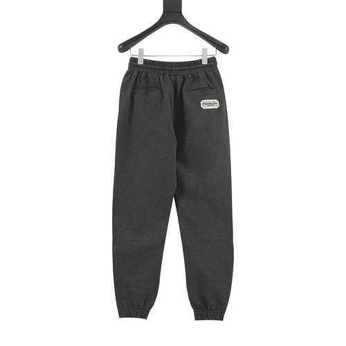 CD Xiaodi Pantaloni sportivi casual unisex in spugna di cotone grigio scuro