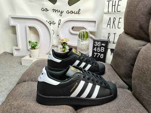 776DAdidas Clover Originals Superstar Shell Head Classic Versatile Scarpe da tavola sportive casual 