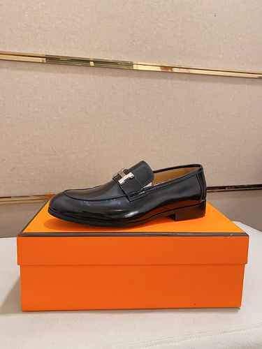 Scarpa da uomo Hermes Codice 0812C40 Taglia 3844 45 personalizzata senza reso senza cambio